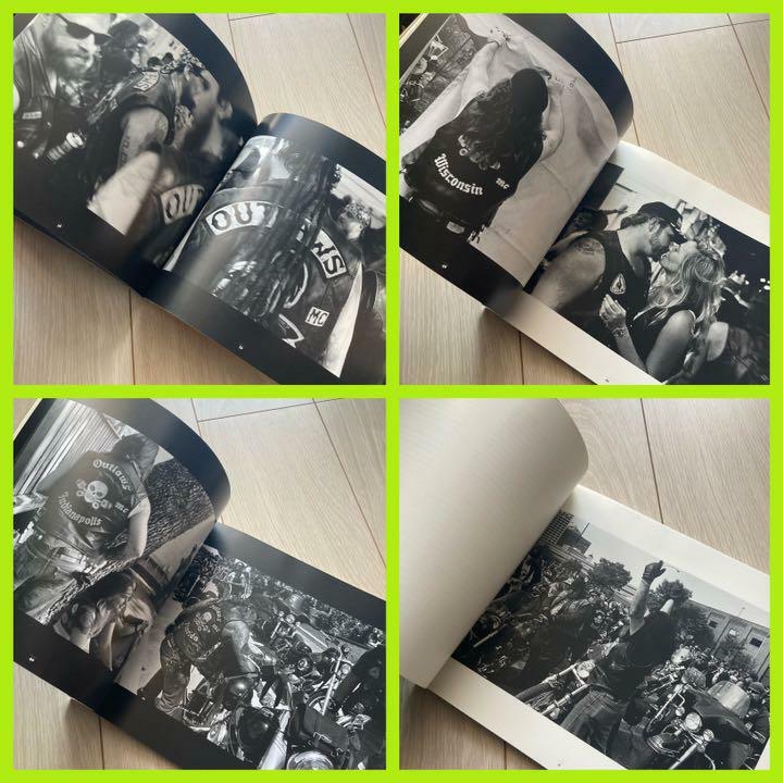 希少❗️洋書【One Percent】アウトロー/バイカーズ One Percent Outlaw Biker Photobook Michael H.Upright Action