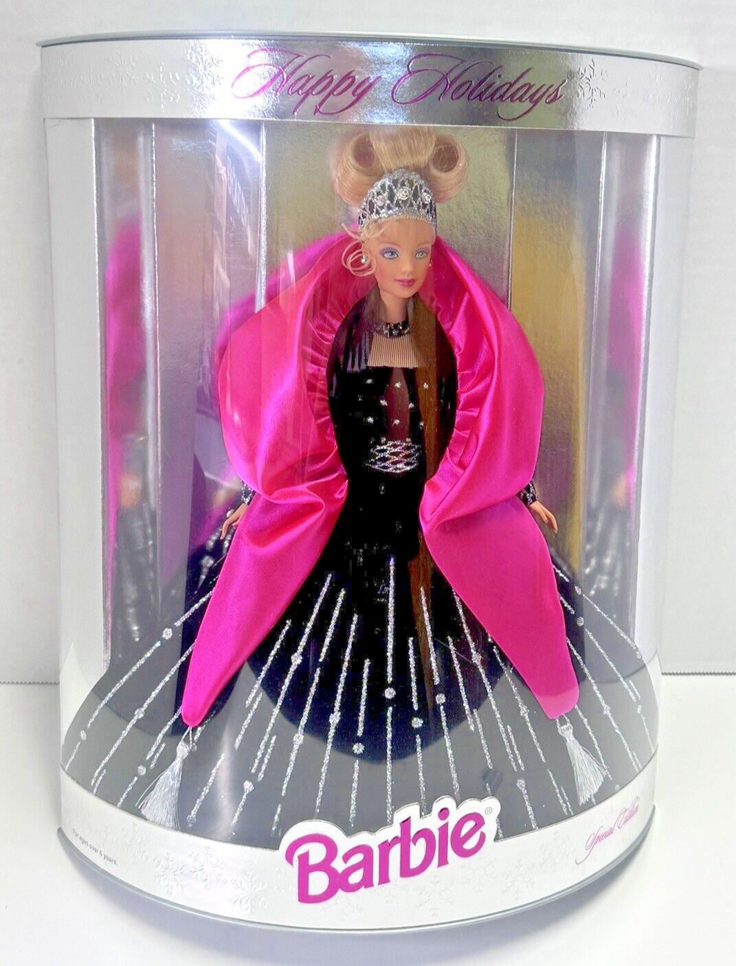 Vintage 1998 Mattel Happy Holidays Barbie Christmas Holiday NIB New Gift Doll