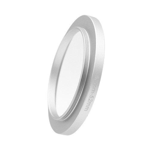 43mm - 52mm Filter Adapter Step-Up Silver - Picture 2 of 2