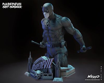 Daredevil Bust by Wicked 3D 330 mm - Marvel Comics Movie Daredevil Bust by Wicked 3D 330 mm - Marvel Comics Movie