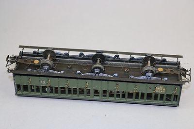 Voiture Voyageur SMCF échelle HO - Y409 - Ancienne B8t 2e Classe 172 Mm