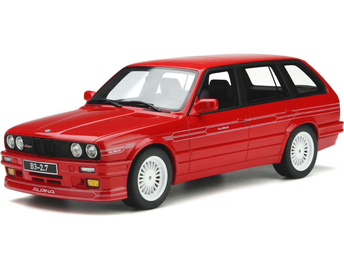 BMW ALPINA B3 (E30) TOURING 2.7 BRILLIANT RED 1/18 MODEL CAR BMW ALPINA B3 (E30) TOURING 2.7 BRILLIANT RED 1/18 MODEL CAR
