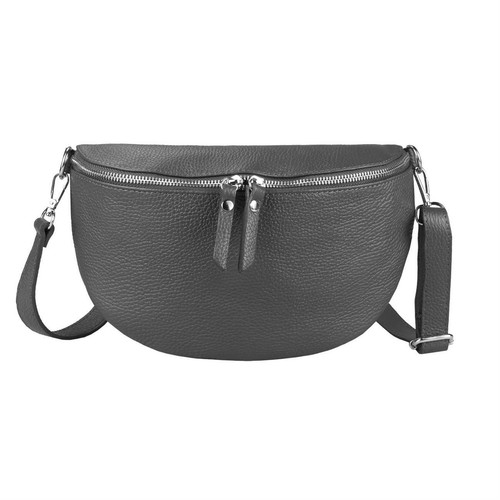 ITAL DAMEN LEDER TASCHE Crossbody Handytasche Schultertasche Bodybag Bauchtasche - Bild 10 von 35
