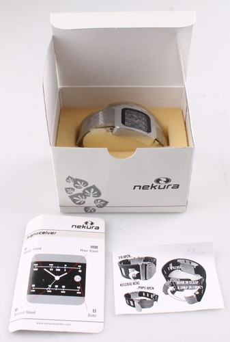 TOKYOFLASH Nekura Transceiver Analog Watch New In Box Vintage Rare!! Tokyo Flash