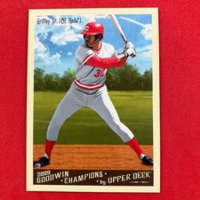 Ken Griffey 2009 Upper Deck Goodwin Champions Card #184 Cincinnati Reds