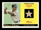 2007 Topps Heritage Clubhouse Collection Moises Alou Game Used Bat GIANTS