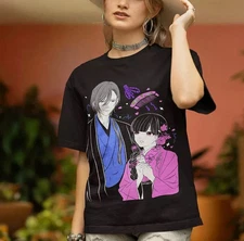 Anime Mi Feliz Matrimonio Miyo Kaya Yurie Sumi Black T Shirt Size S - 5XL