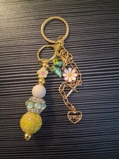 Double Beaded Keychain