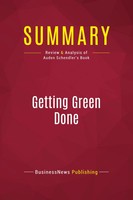 Businessnews Publishing | Summary: Getting Green Done | Taschenbuch | Englisch
