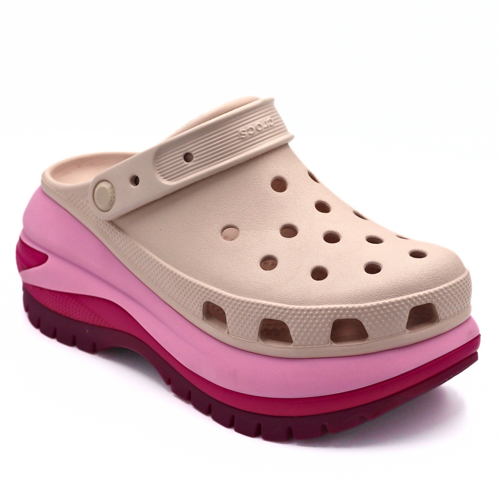 Crocs Mega Crush Matte Platform Clogs 210749-209 … - image 1