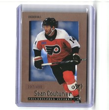 Sean Couturier #/499 2023-24 SkyBox E-X 2000 Credentials