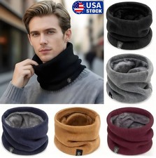 Neck Warmer Winter Knitted Neck Gaiter Winter Ski Face Mask Men Women Outdoor US