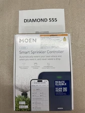 Moen WICNT008G1USA 8 Zone Smart Sprinkler Controller Wi-Fi Automatic Timer 6059