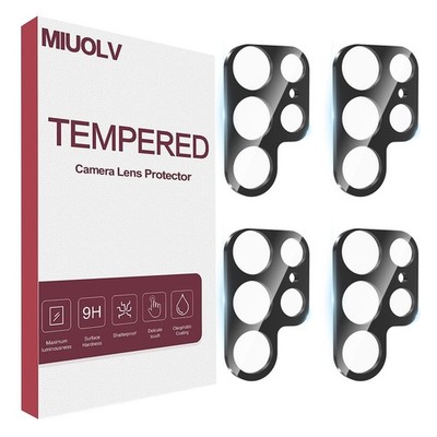4 Pack Camera Lens Protector for Galaxy S22 Ultra, 9H Tempered Ultra 