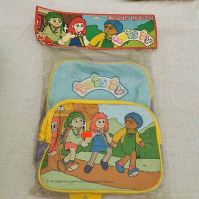 RARE RAGDOLL TOTS TV VINTAGE BACKPACK RUCKSACK DEKKERTOYS 1997 New Sealed Old