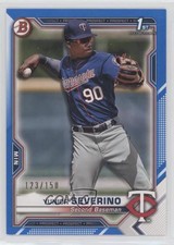 2021 Bowman Prospects Blue Border 123/150 Yunior Severino #BP-140 0c3e