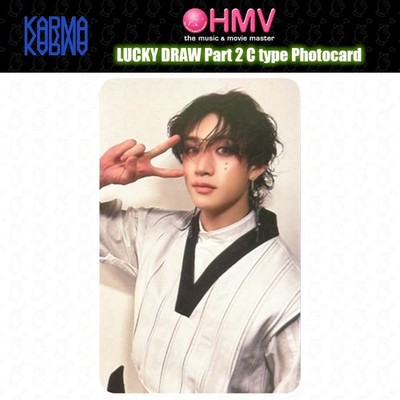 Stray Kids Album KARMA HMV Part 2 C type Lucky draw event Official