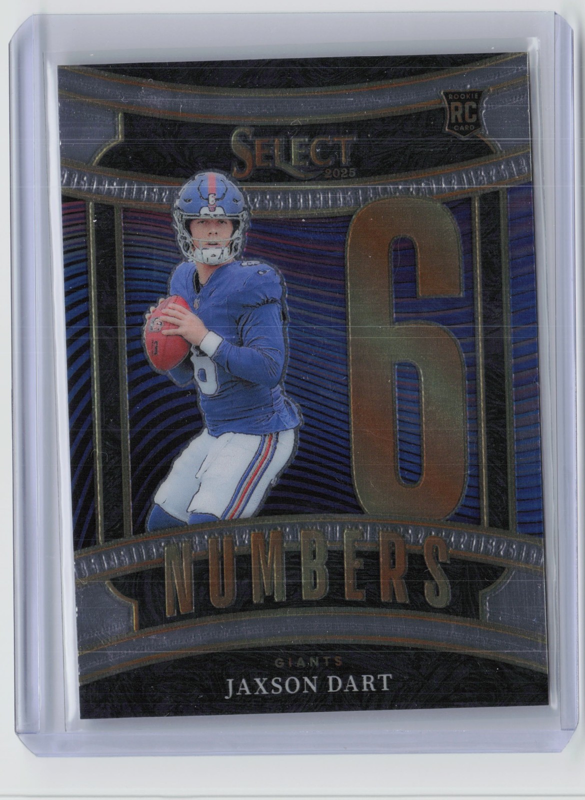 2025 Panini Select #16 Jaxson Dart Select Numbers