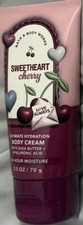 NEW BATH  BODY WORKS SWEETHEART CHERRY TRAVEL SIZED BODY CREAM-2.5