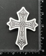 Gothic Cross - Vinyl Sticker - Heavy Duty