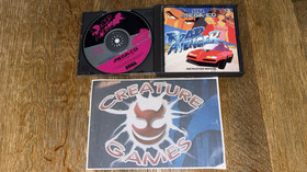 Road Avenger Sega Mega CD Complete With Manual (PAL) crack on back case