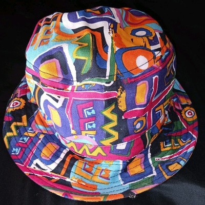 KBETHOS Graffiti Hip hop Abstract Fresh Prince Retro BUCKET HAT 80s 90s