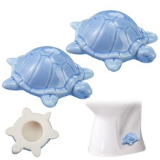 2 Pcs Decorative Toilet Bolt Covers Ceramic Sea Turtle Toilet Bolt Caps Cute ...