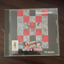 Super Street Fighter II Turbo (Panasonic 3DO, PAL) Complete w/ Manual FZ-SE3851