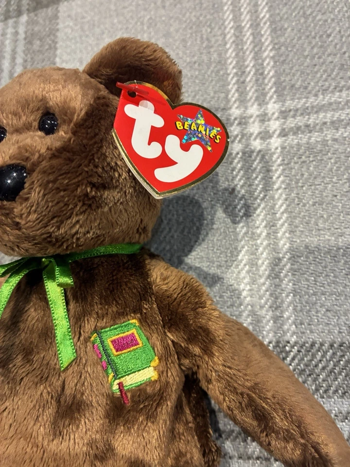 Ty Beanie: William, 1564, the Shakespeare bear, rare, with tag - Image 2 of 4