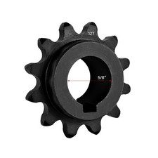 5/8" Bore 12 Tooth Sprocket for 35 Chain C Type Sprocket for Go Kart  Mini ...