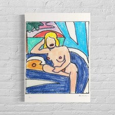 Edizione numerata TOM WESSELMANN Studio per Sunset Nude (Seduta)