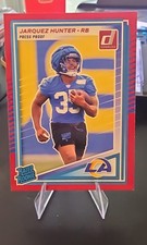 2025 Panini Donruss - Rated Rookie Jarquez Hunter #352 Press Proof Red (RC)