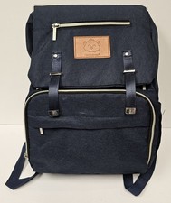 Keababies Explorer Baby Backpack Navy Blue Multi Function Travel Bag
