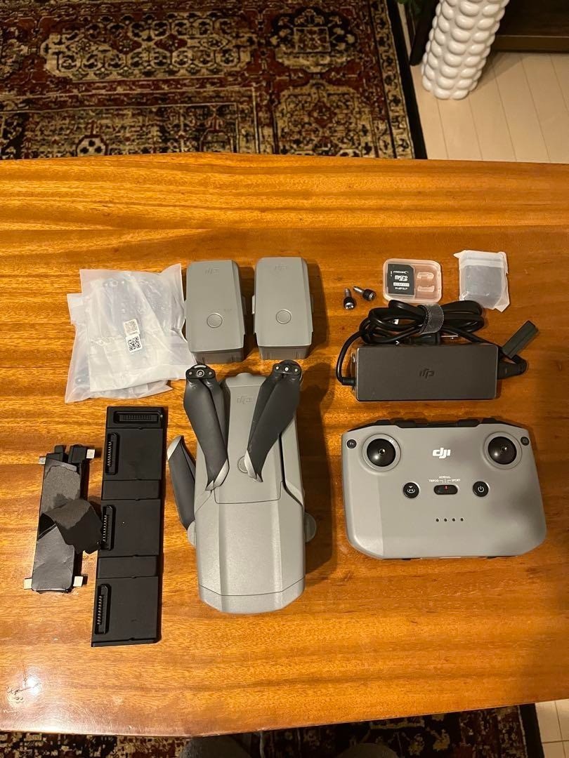DJI Mavic Air 2 Fly More Combo Drone 4K Camera GPS Working Tested