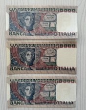 FALSO D’EPOCA - 3x 50000 Lire Volto Di Donna Stesso Seriale