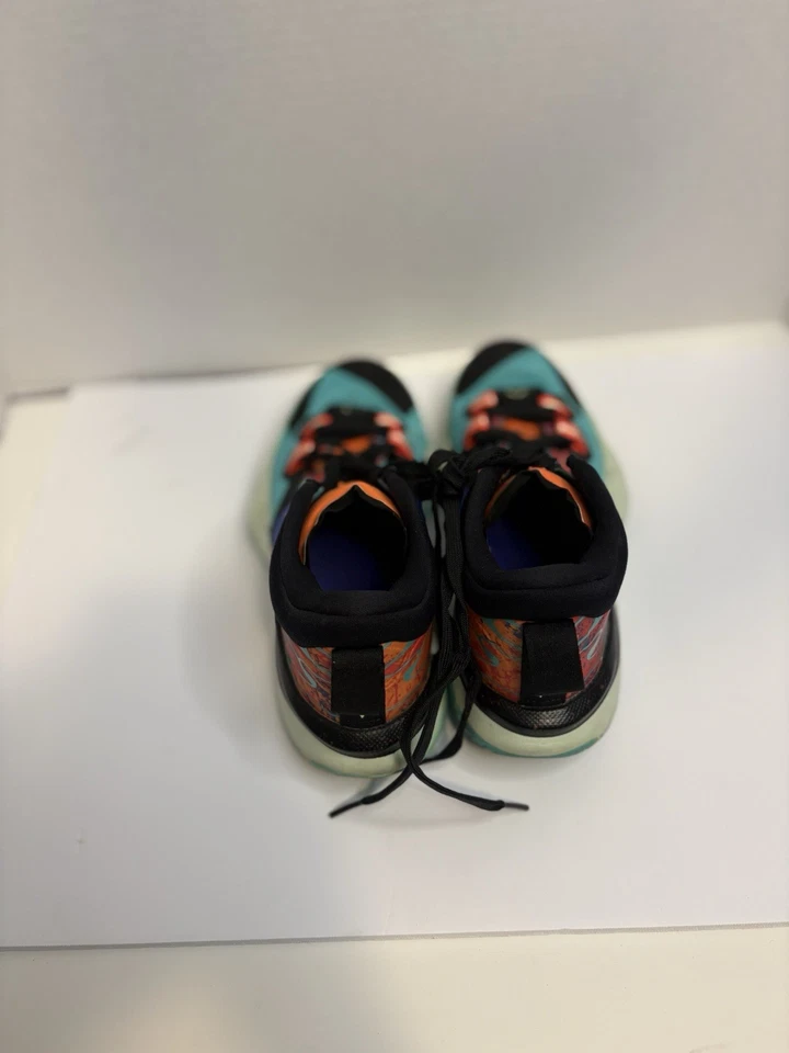 Jordan Zion 1 Cone/Black Hyper Jade – 尺码 6Y 青少年篮球鞋 — 第 3/4 张图片