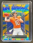 2024 Donruss Optic Bo Nix My House! RC Gold Rookie #4/10 Broncos