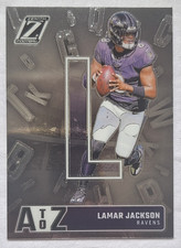 Lamar Jackson #12 Prices | 2024 Panini Zenith A to Z | Football Cards