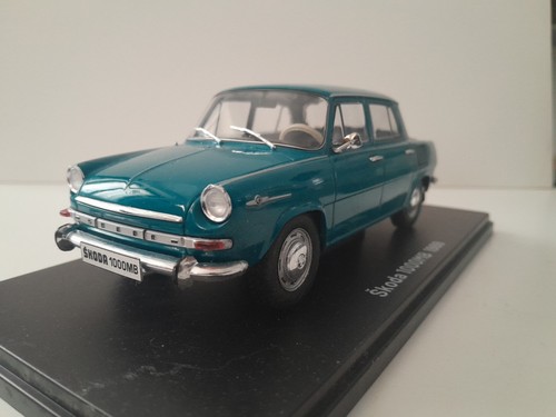 1/24 Auto Vintage Skoda 1000 MB 1969 Hachette Atlas Altaya LEGGI DESCRIZIONE - Foto 2 di 6