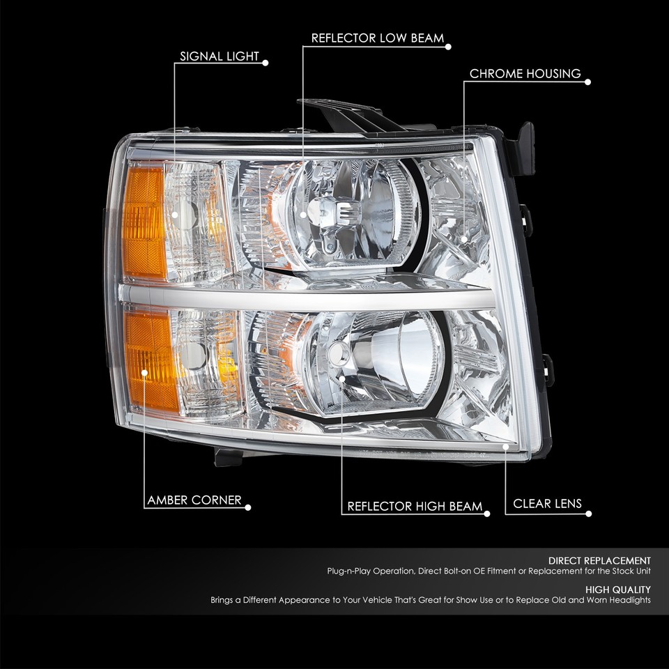 Auto Dynasty Compatible Con Chevy Silverado 07