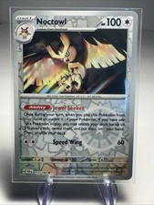 Pokemon TCG Noctowl 115/142 Stellar Crown Reverse Holo Rare