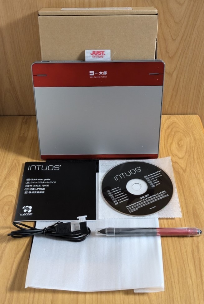 Wacom Intuos 一太郎モデル　CTH-480/R ワコム　ペンタブ Wacom ヘルプ (CTH-480)