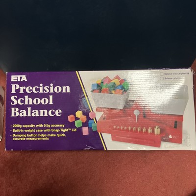 ETA Precision School Balance 2000G Capacity x .5G Accuracy, 410C, Homeschool NIB