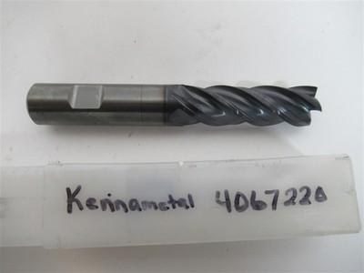 Kennametal 4067220 .735'' S/C 0.03 Corner Radius End Mill Bit (REGRIND)
