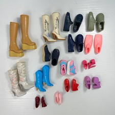 Vintage Barbie/Ken Shoes Lot Mattel  Barbie-Size Pairs   Boots, Sneakers, Heels