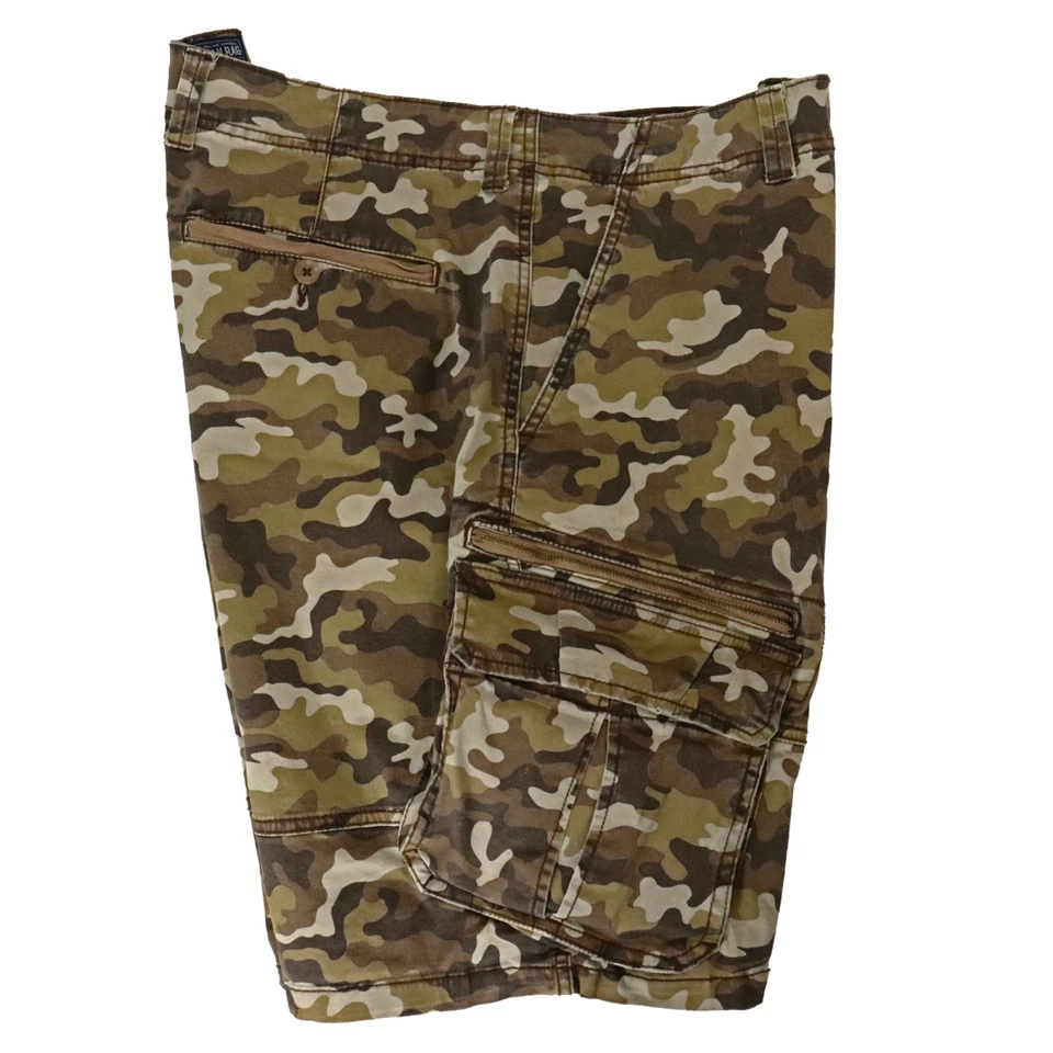 Мужские камуфляжные тактические шорты American Rag 38 для улицы коричневые - Изображение 4 из 4