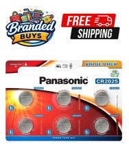 Panasonic CR2025 3V Lithium Coin Cell Battery 2025 Remote Longest Expiry UK
