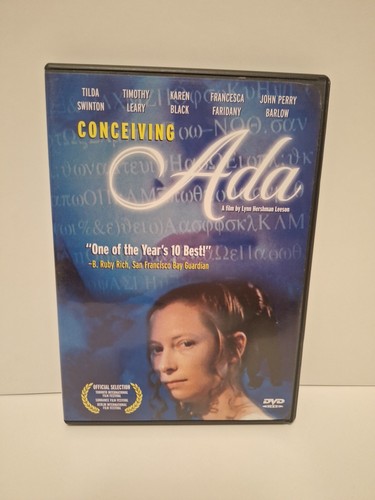 Conceiving Ada DVD Tilda Swinton Rare Lynn Hershman Leeson Film - Foto 1 di 2