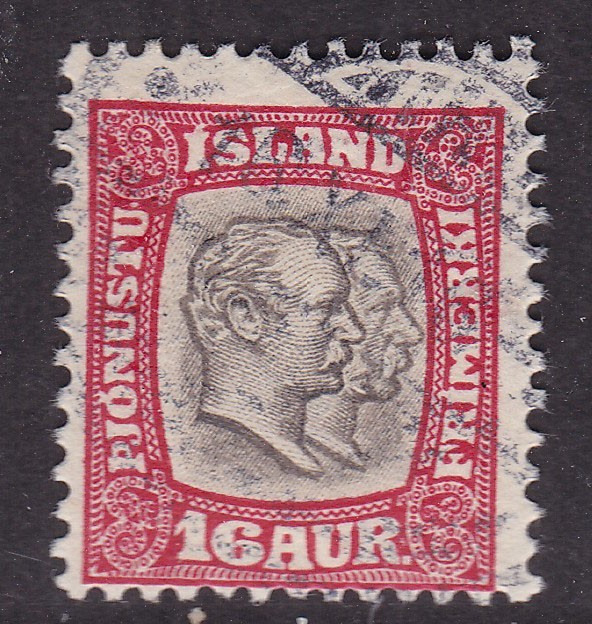 ICELAND  ^^^^BOB  19`7  sc#)36  used CLASSIC OFFICIAL   @ xxxx rum1139ice69