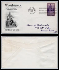 US FDC # 902 3c Thirteenth Amendment  ArtCraft  S.Cancel 1940, 0a1892